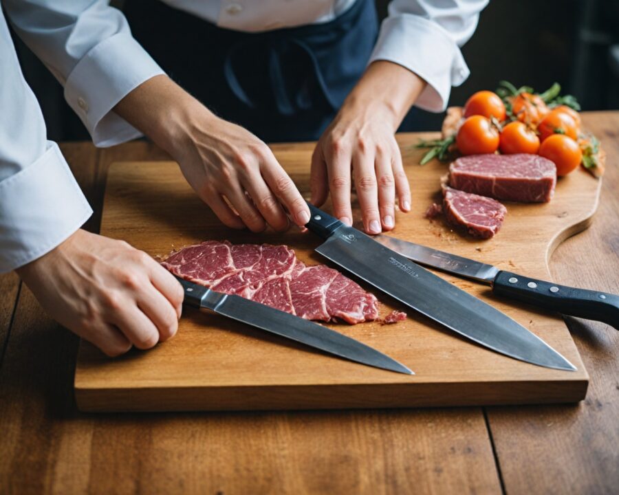 Guia Completo: Escolhendo as Melhores Facas para Cortar Carne com Precisão