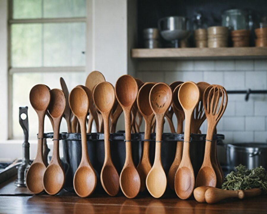 Como Escolher as Melhores Colheres de Pau para Cozinhas Modernas e Tradicionais