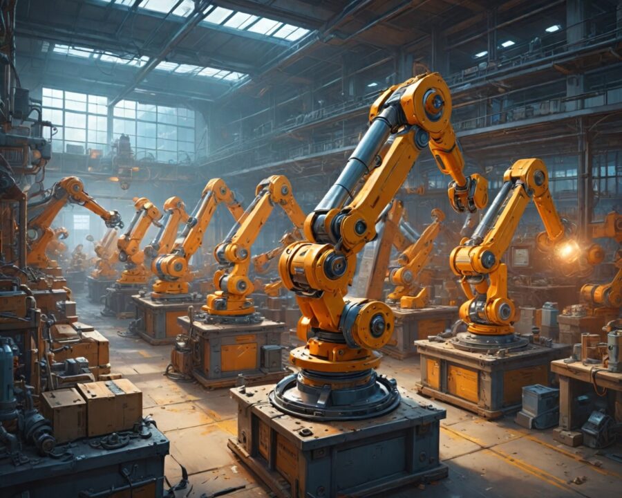 Como os processos de fabricação mudaram com a automação