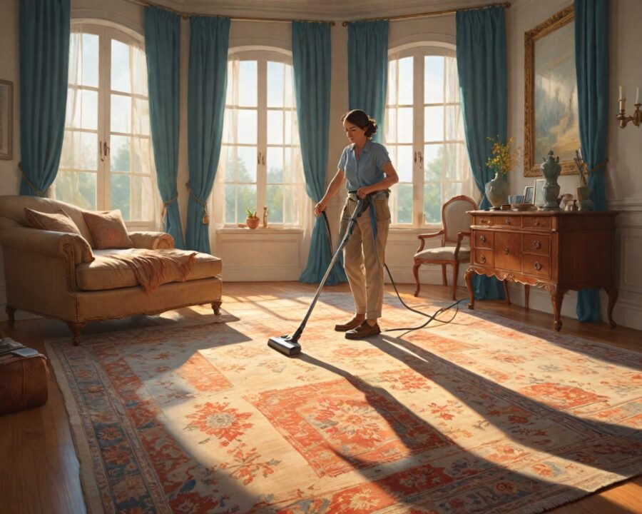 Cuidados com tapetes e cortinas para uma casa saudável