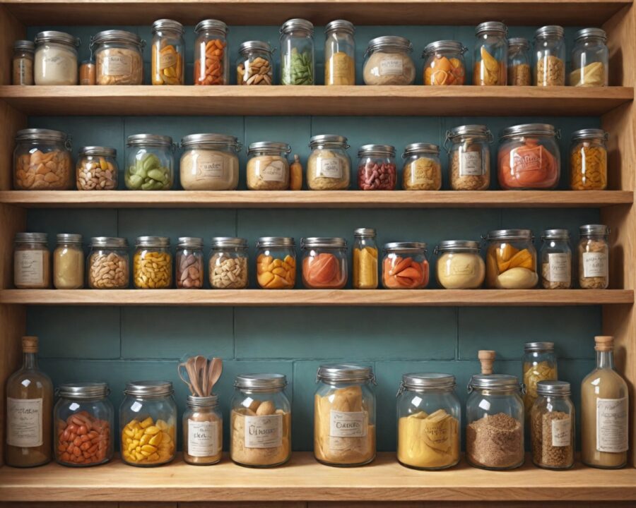 Como organizar os armários da cozinha sem bagunça