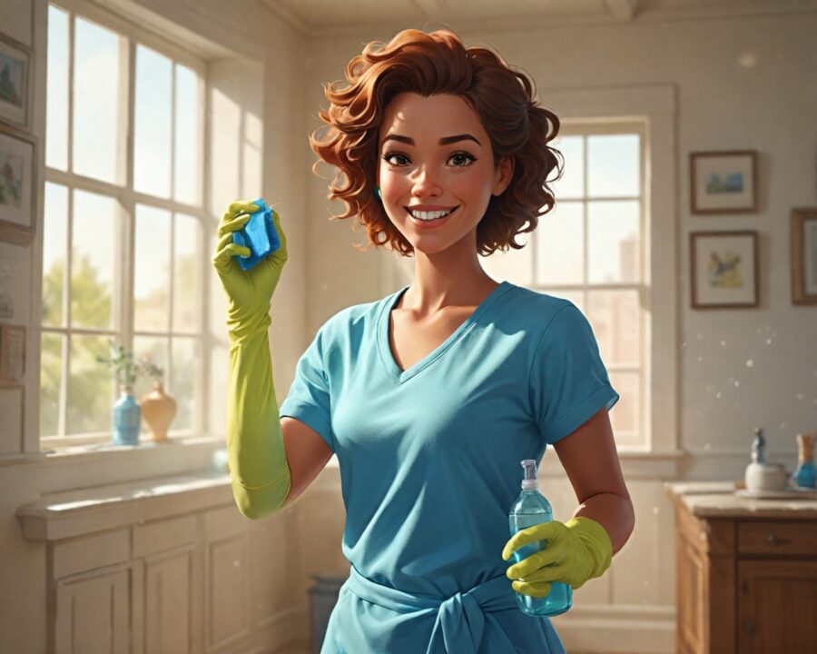 Passo a passo para limpar a casa de forma rápida e eficiente