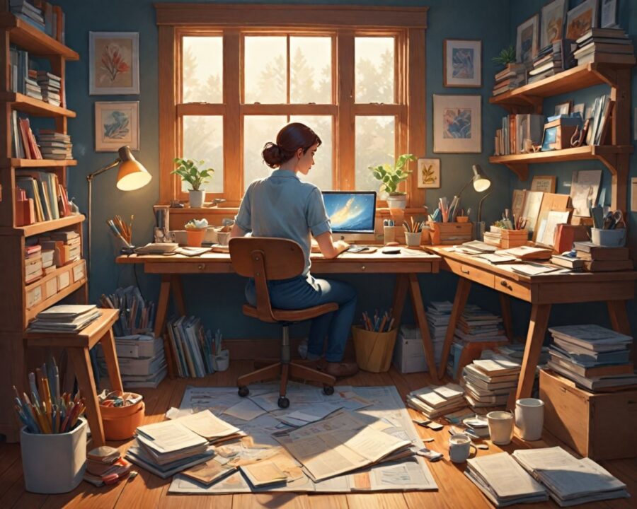 Como decorar a casa para home office funcional