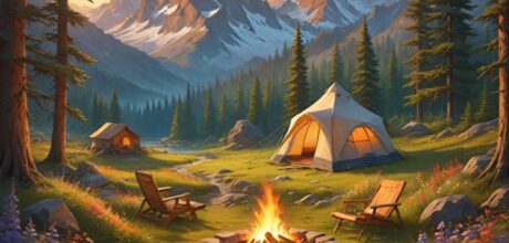 Descubra lugares secretos para acampar com paisagens incríveis
