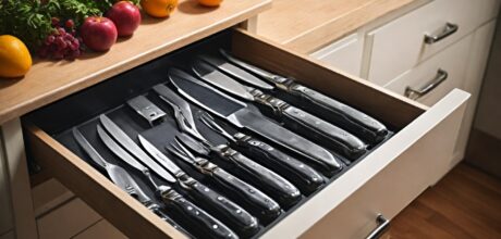 como armazenar facas de forma segura e eficiente na cozinha
