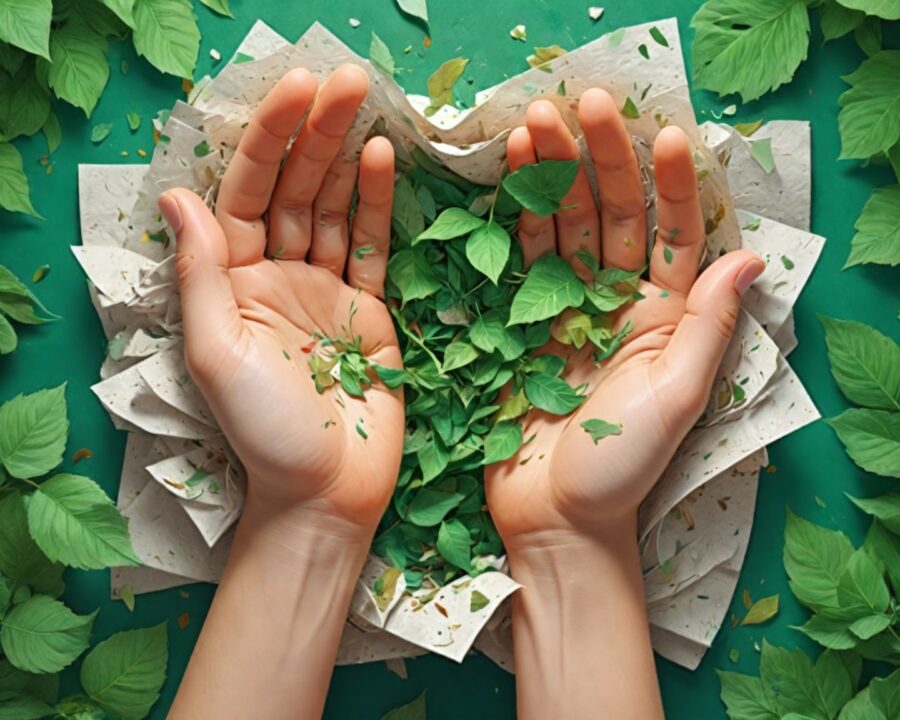 Como é feito o papel reciclado e sua importância