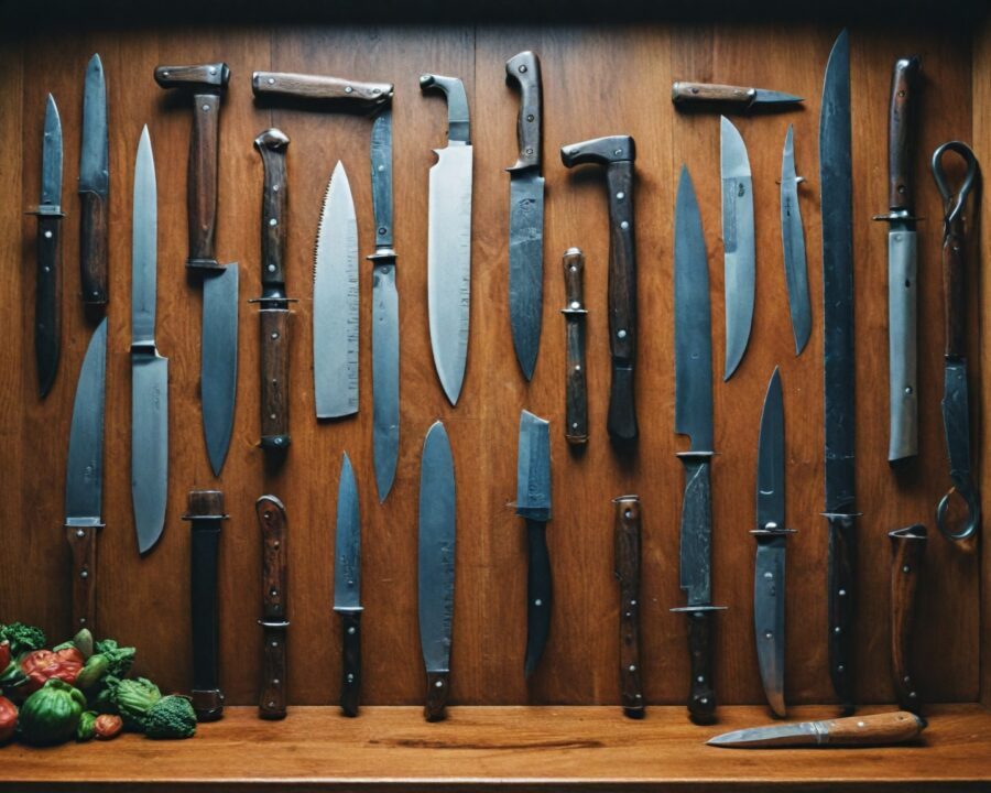 história das facas: evolução e impacto na culinária