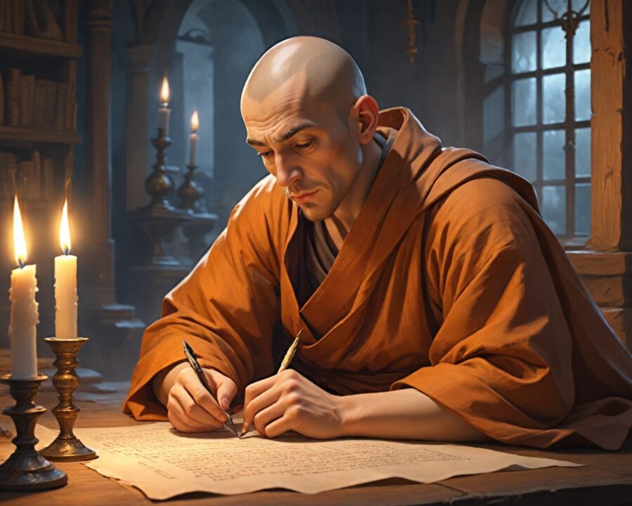 Como eram feitos os livros manuscritos na Idade Média