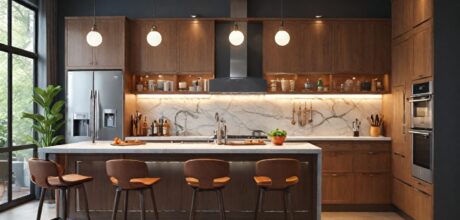 Como criar uma cozinha americana bem decorada e funcional