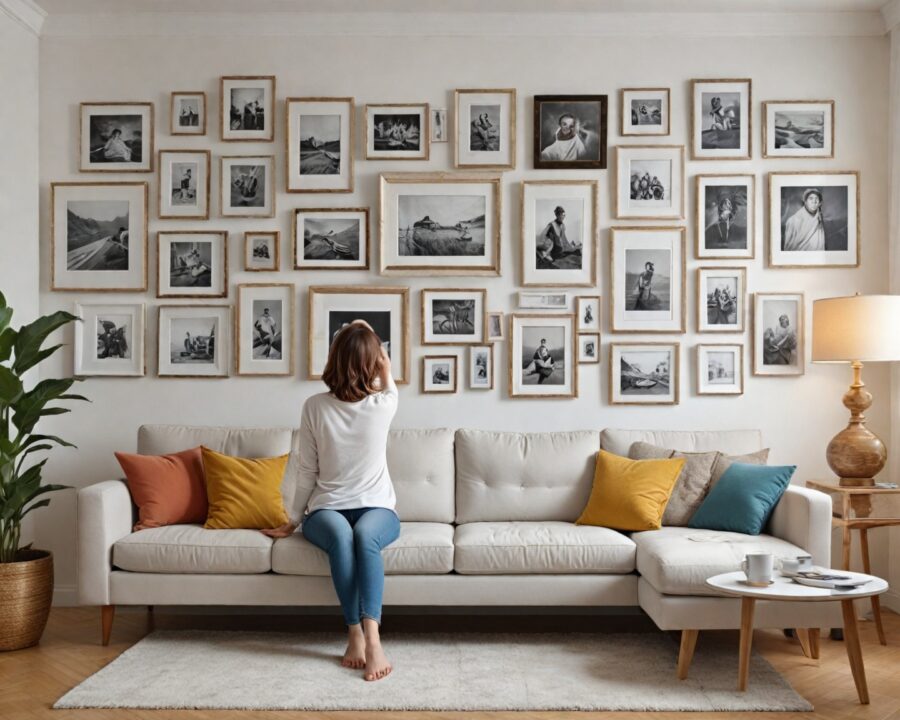 como criar uma galeria de fotos na parede: guia prático