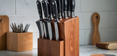 como armazenar facas com segurança e eficiência na cozinha