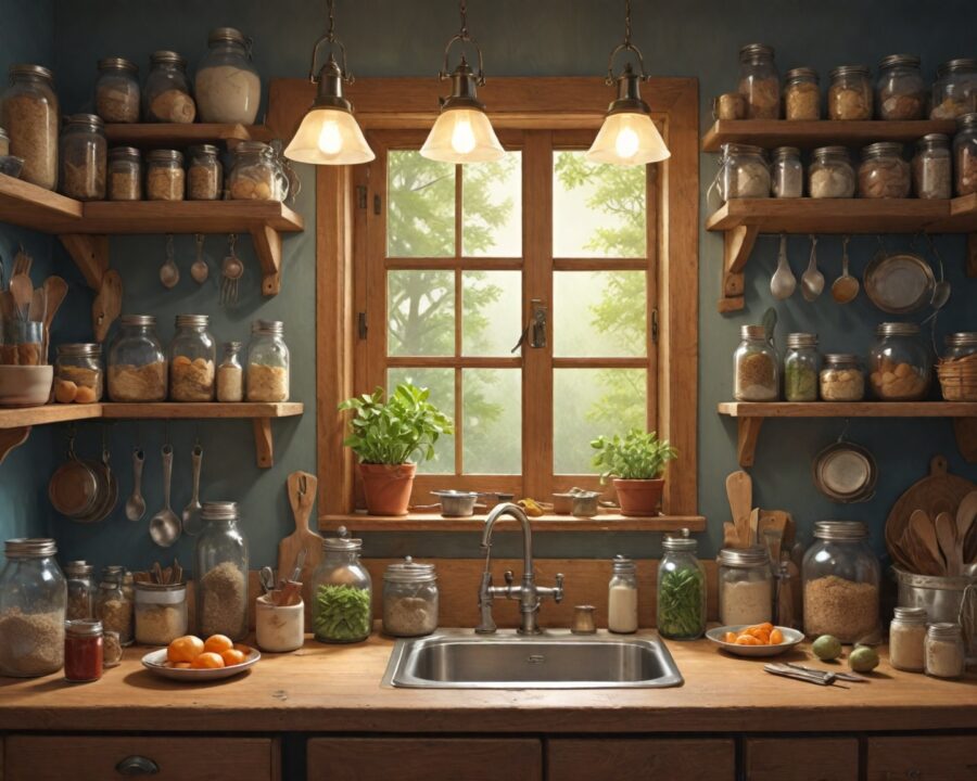 como organizar a cozinha sem gastar muito: guia prático