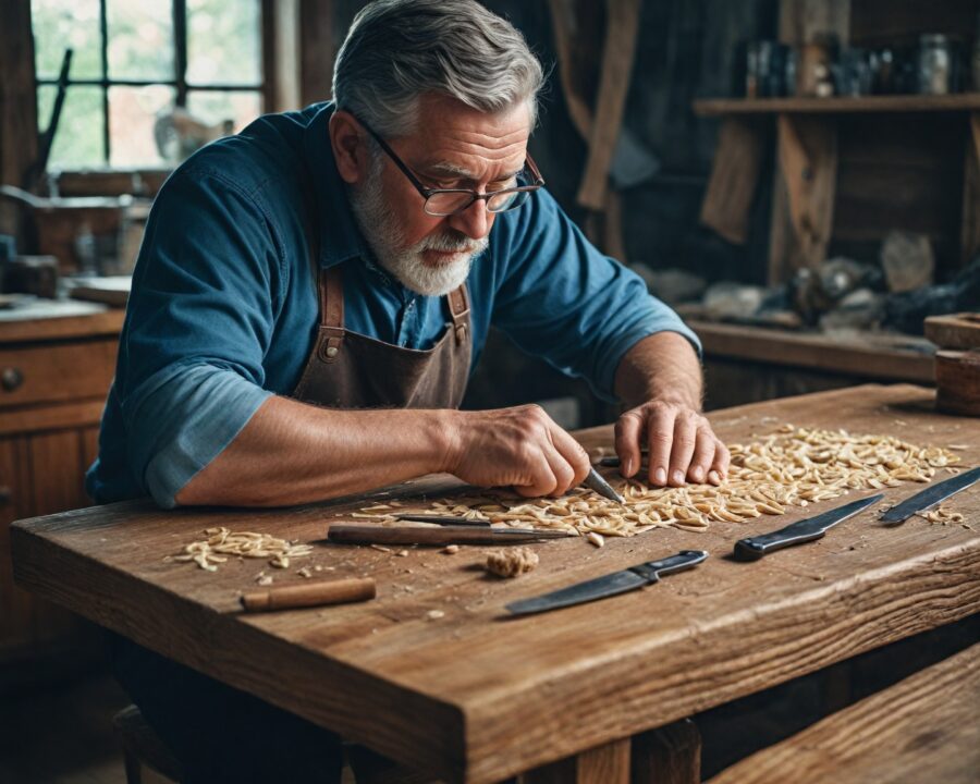 Facas de entalhe: como usá-las para criar peças incríveis