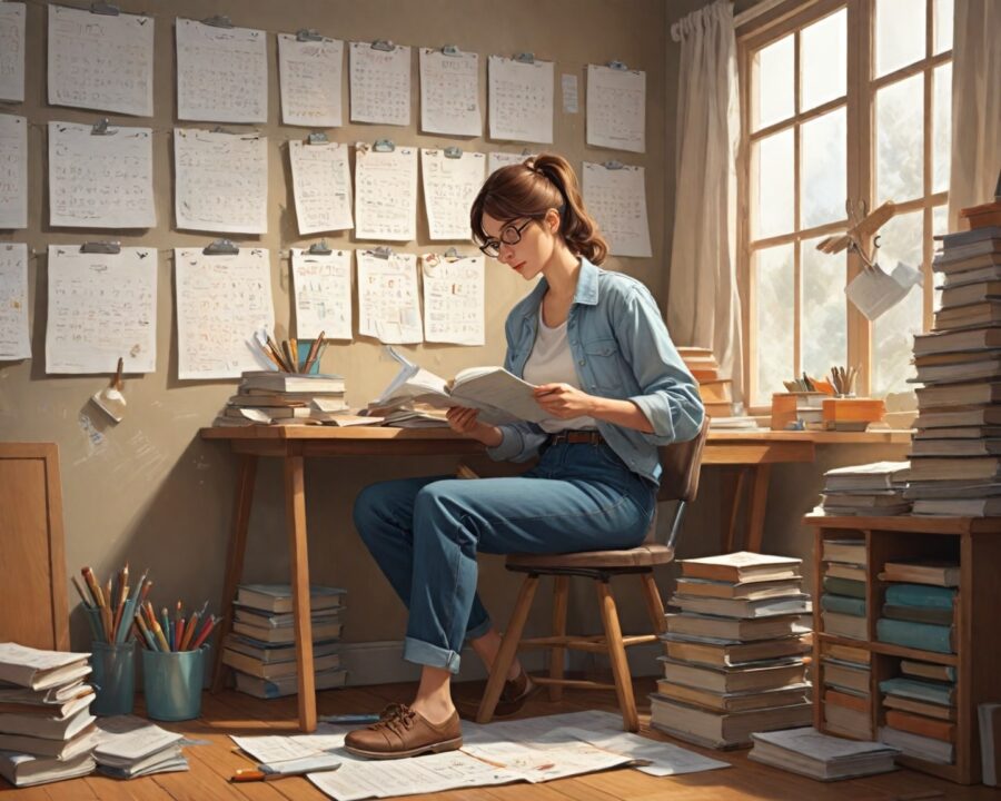 Como montar um plano de estudos eficiente para concursos