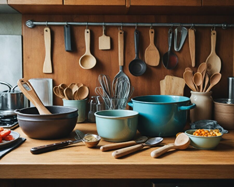 utensílios de cozinha indispensáveis para iniciantes