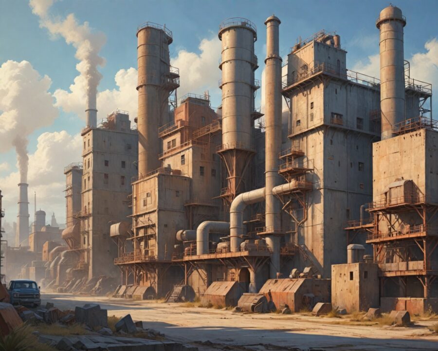 Como o processo de fabricação do cimento evoluiu ao longo do tempo