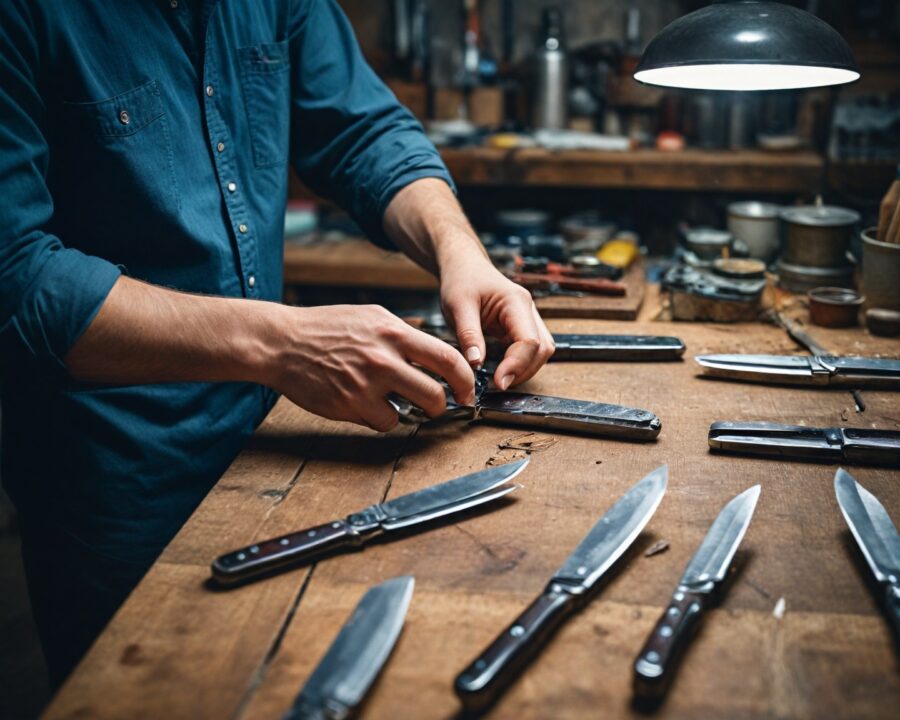 Guia prático: materiais ideais para cabos de facas