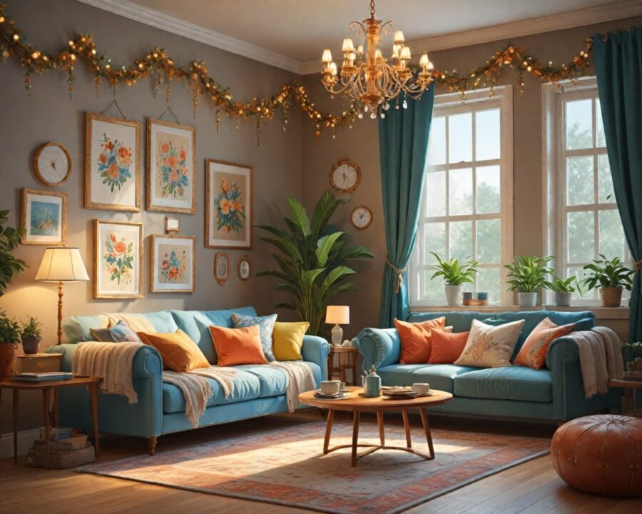 ideias criativas para personalizar a decoração com itens DIY