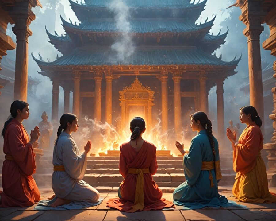 Como religião e espiritualidade moldam o cotidiano asiático