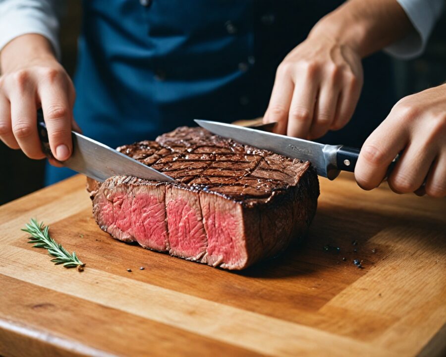 Como escolher as melhores facas para cortar carne com precisão
