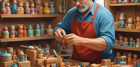 A história fascinante dos brinquedos artesanais e sua evolução