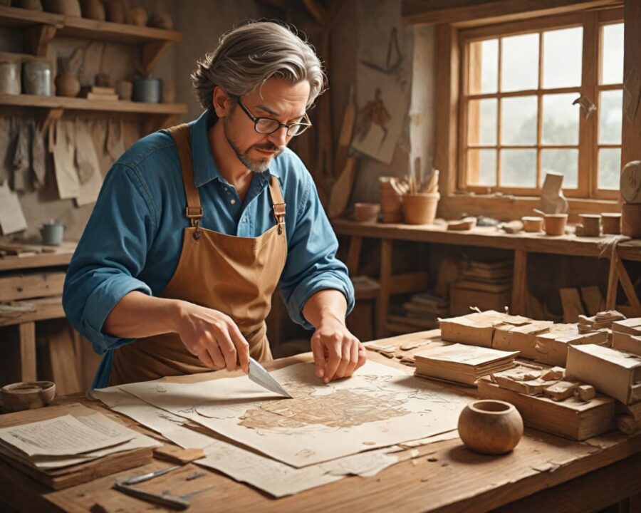 Como surgiu e evoluiu a fabricação do papel artesanal