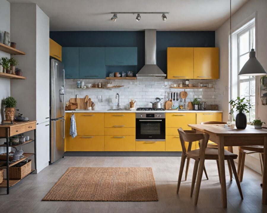 Como escolher móveis de cozinha para apartamentos pequenos