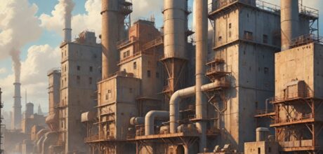 Como o processo de fabricação do cimento evoluiu ao longo do tempo