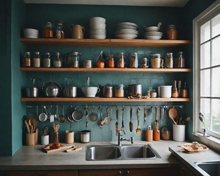 Como organizar utensílios de cozinha de forma prática e funcional