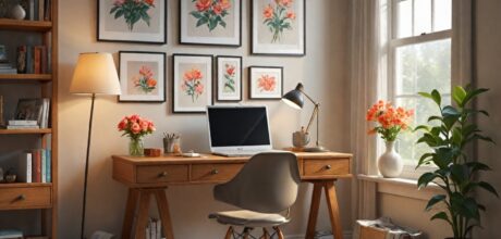 Como organizar e decorar um home office funcional e bonito