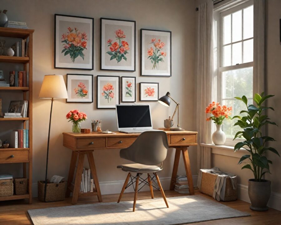 Como organizar e decorar um home office funcional e bonito