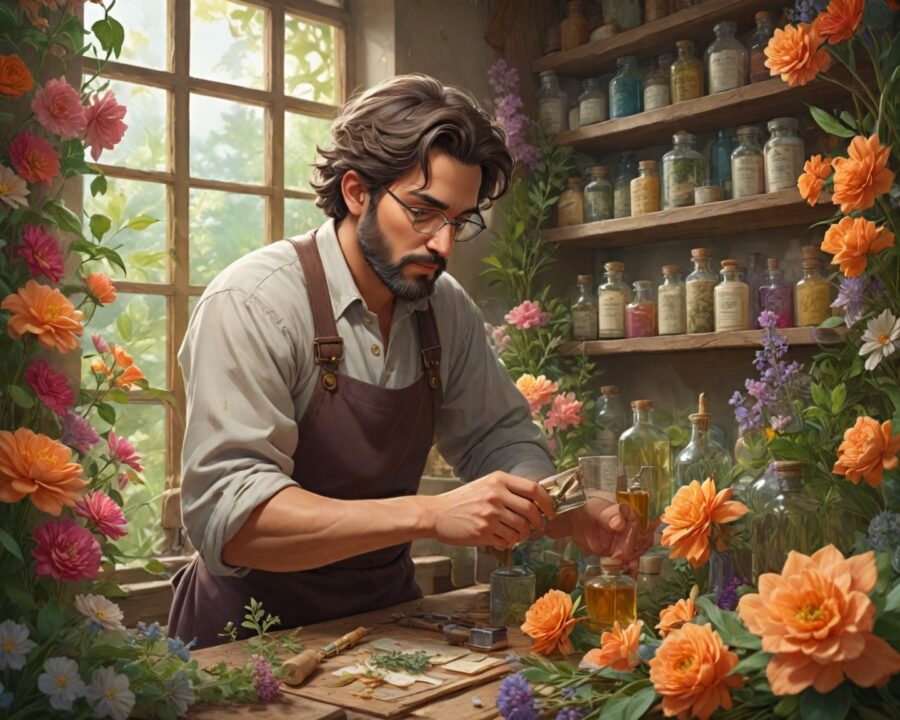 Como os perfumes naturais eram feitos nas civilizações antigas