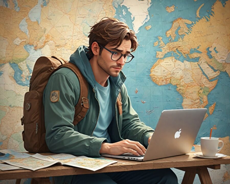 Como montar um plano de viagem a longo prazo: guia prático