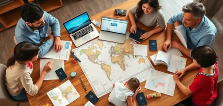 Como Organizar Viagem em Família de Forma Eficiente
