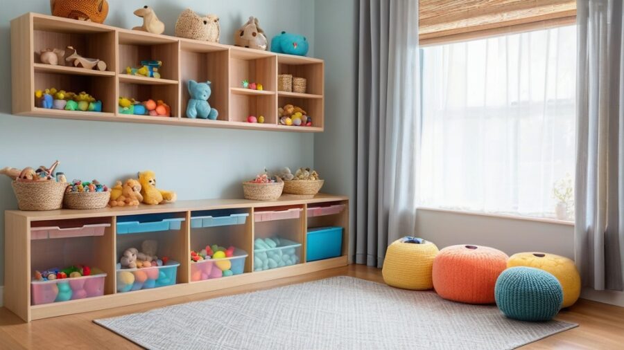 Como Organizar Brinquedos dos Filhos de Forma Eficiente